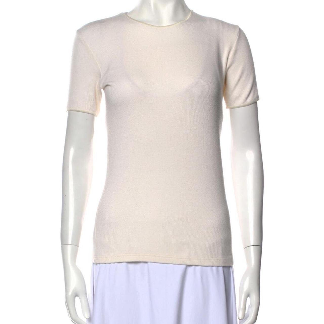 Donna Karan Women's Cream T-shirt