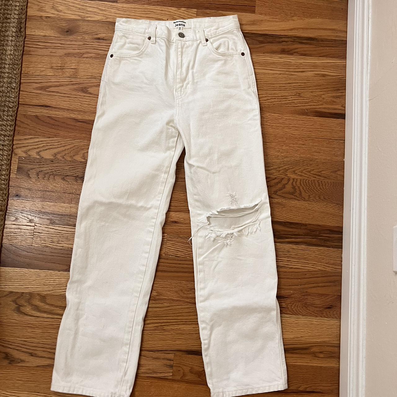 Reformation buy Cowboy High Rise Straight Jeans (Vintage White)