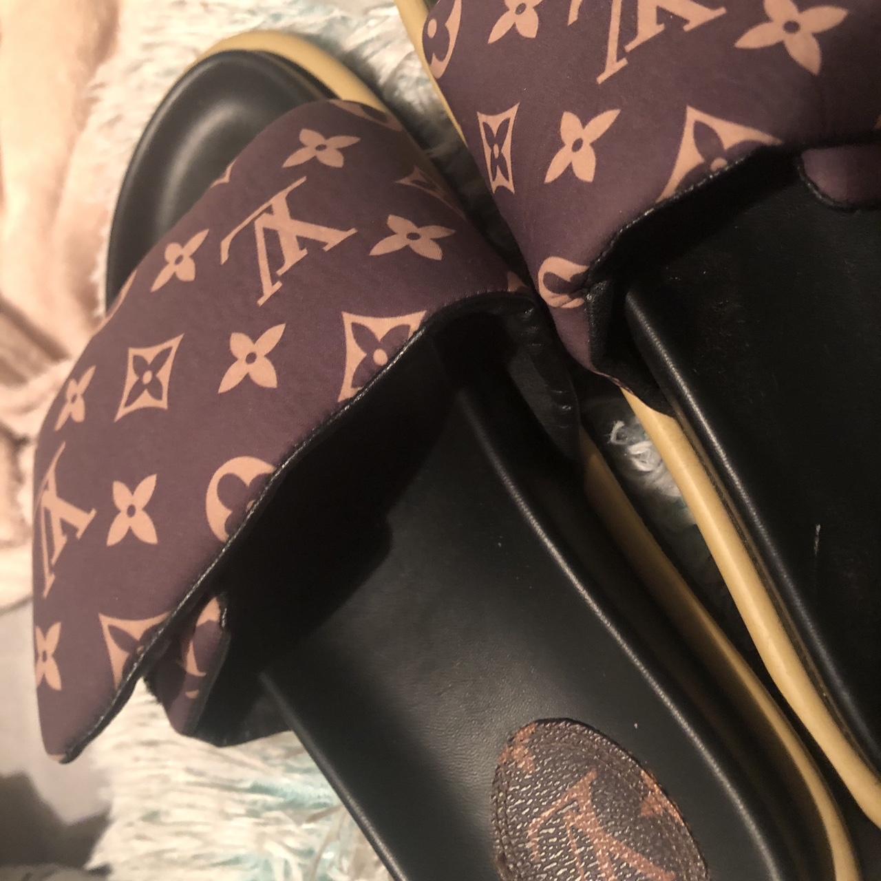 Louis Vuitton Pillow Slides Size 10 So Comfy Worn Depop