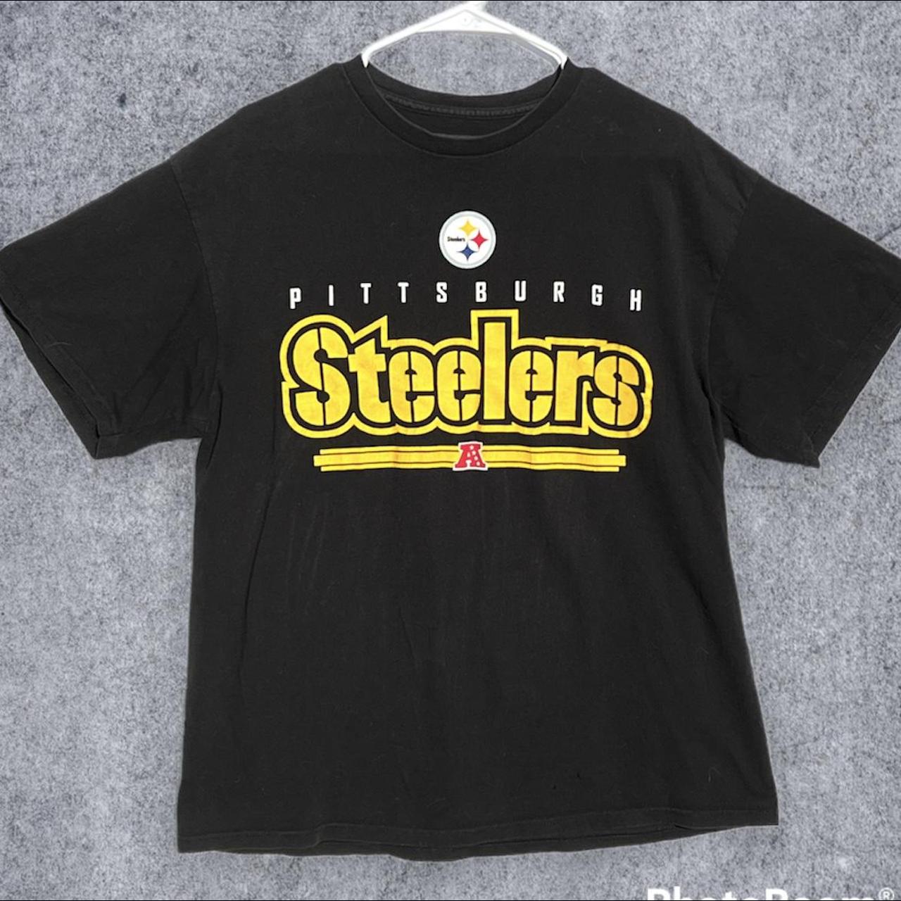 NFL Team Apparel Pittsburg Steelers T Shirt Size - Depop