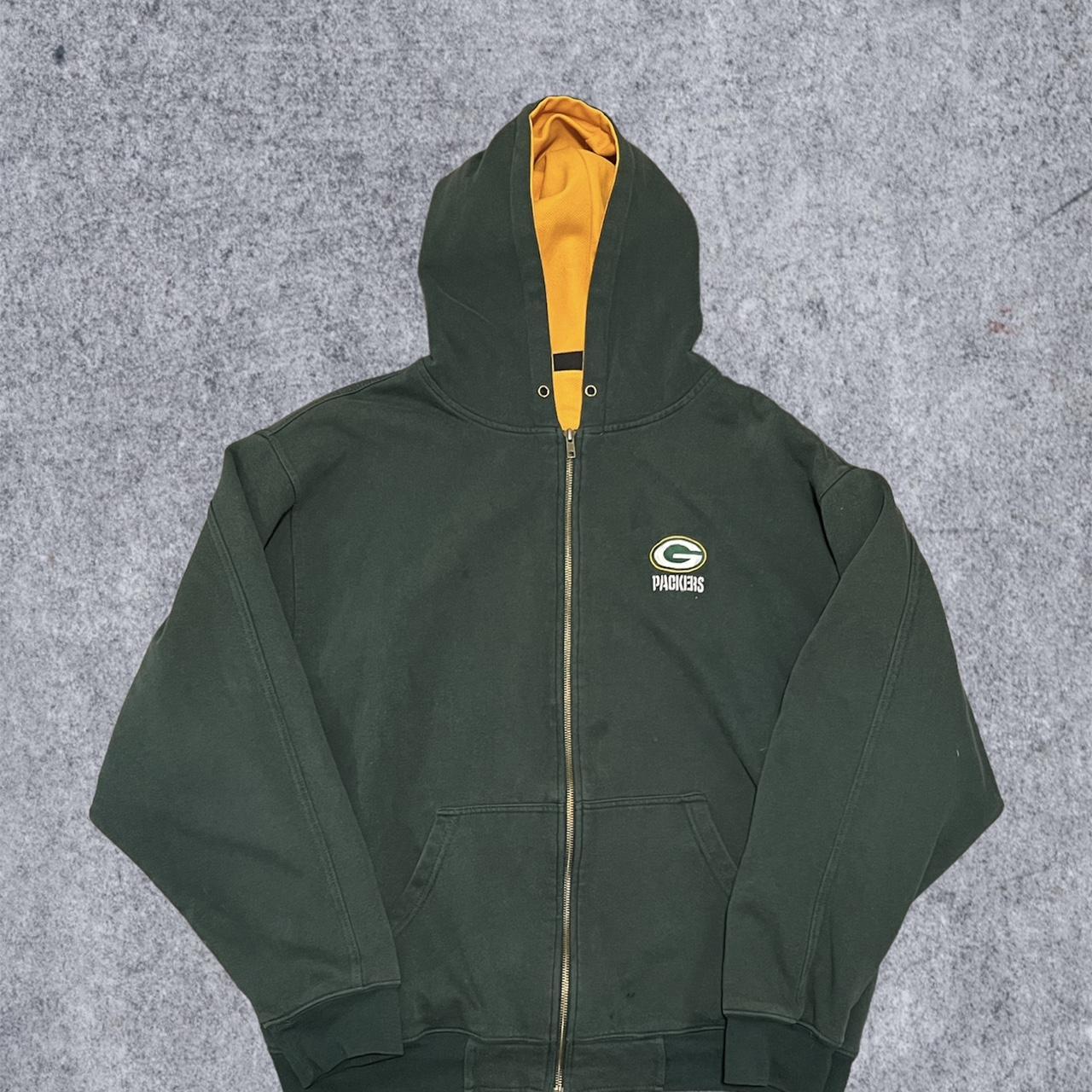 Y2K Green Bay Packers hoodie!! Amazing condition, - Depop