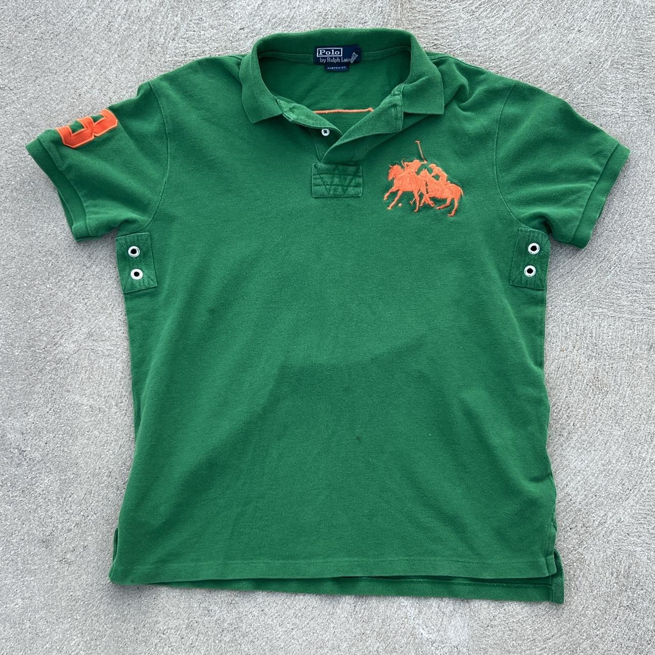 Vintage Polo Ralph Lauren Big Pony 3 Embroidered Depop