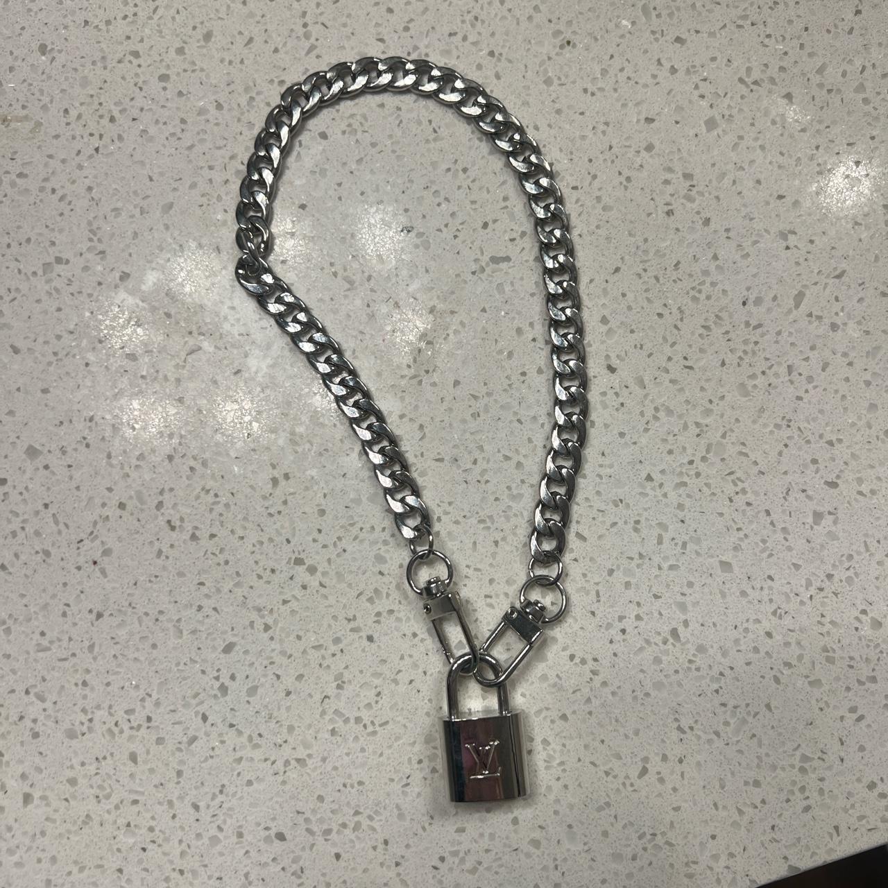 Louis vuitton reworked necklace Clearance