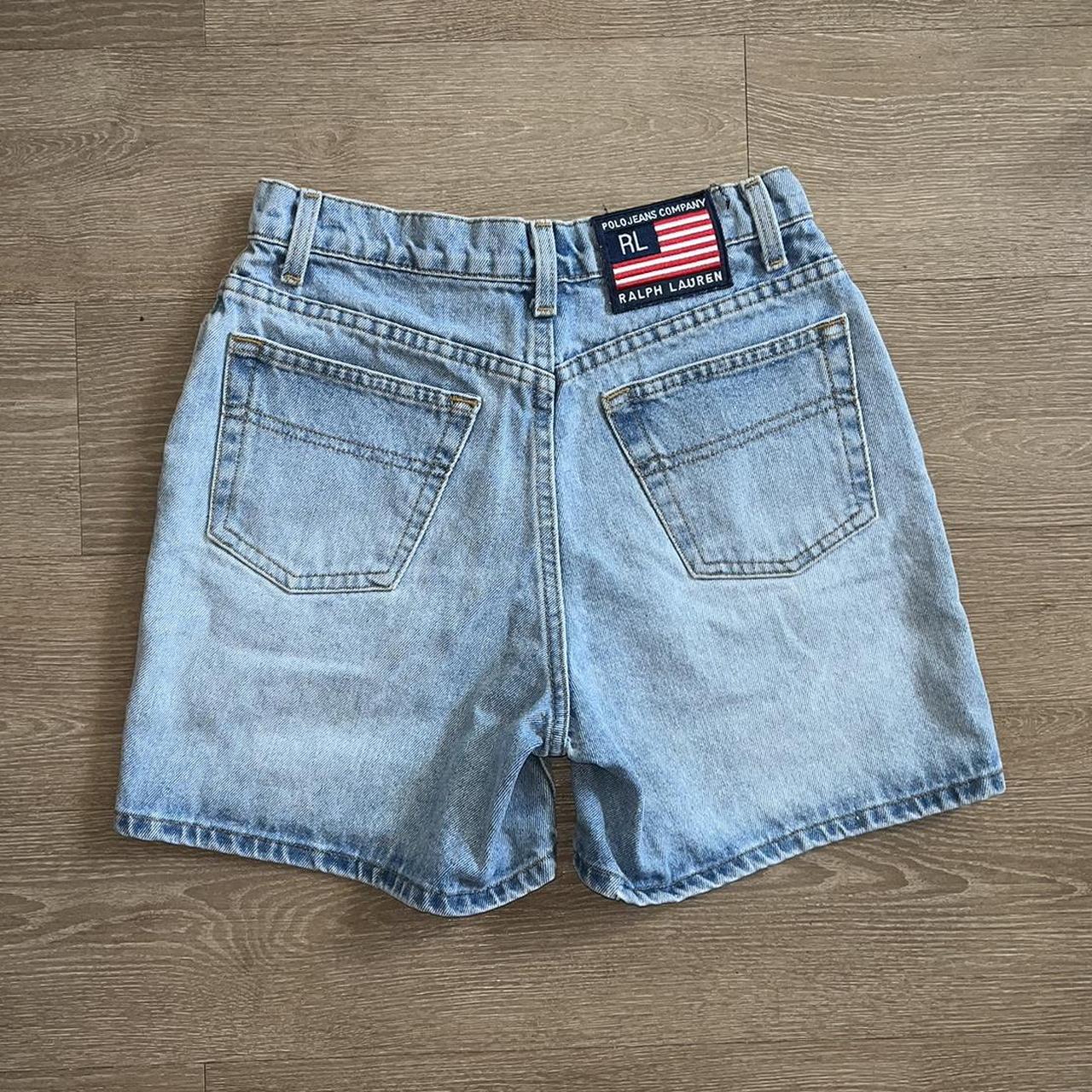 Ralph Lauren Polo Jeans light wash denim 4 inch Jean... Depop