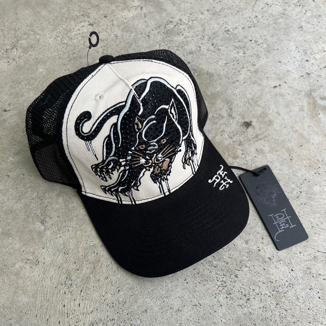 Authentic Ed Hardy Rhinestone buy Panther Hat