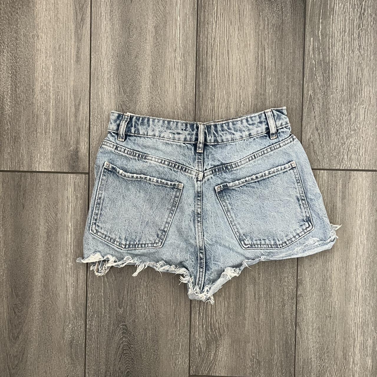 Zara Women's Blue Shorts | Depop