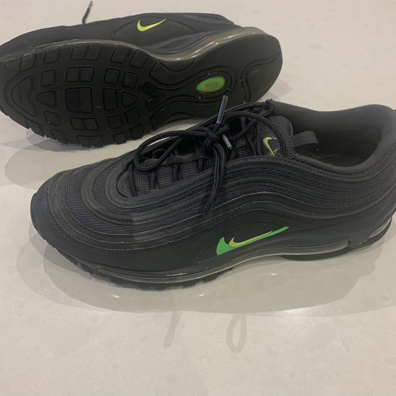 electric green air max 97