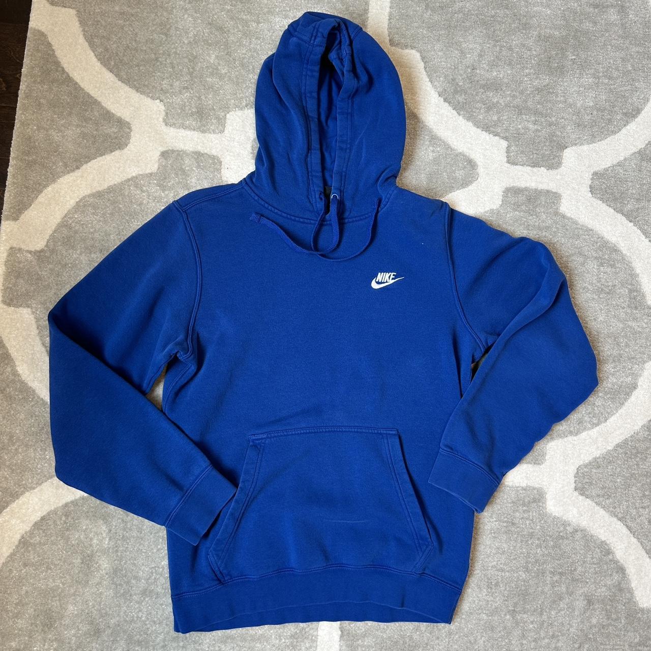 university blue nike hoodie