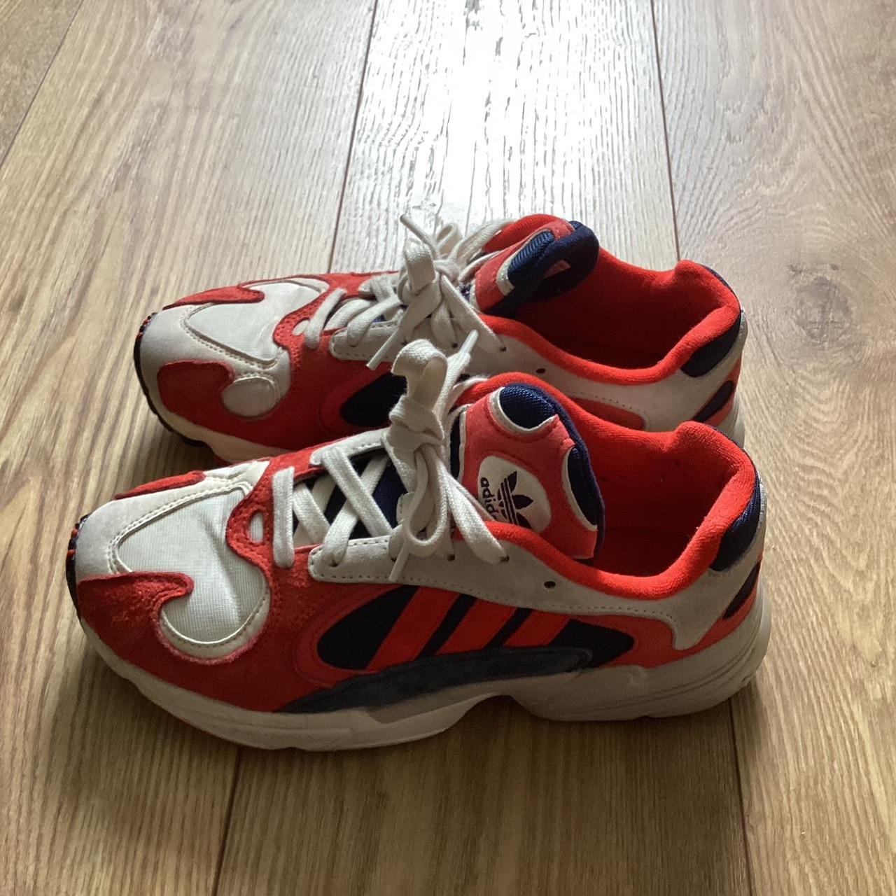 Adidas yung 1 red and blue in great condition as