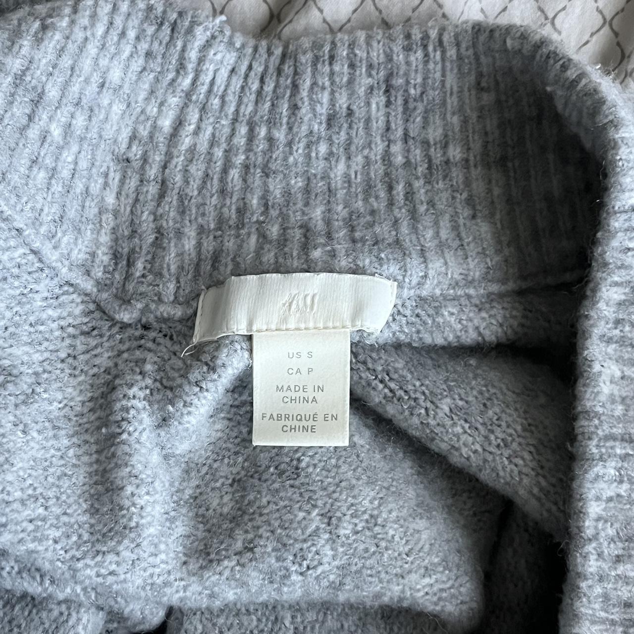 Grey off shoulder sweater- super soft and good quality - Depop