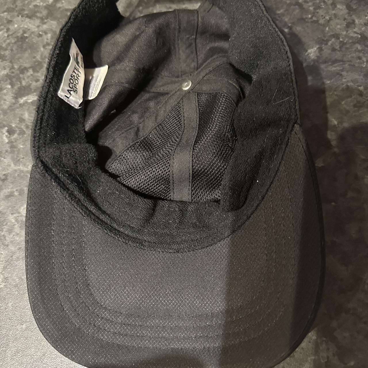 Black men’s Lacoste hat PICTURES HAVE BEEN UPDATED... - Depop