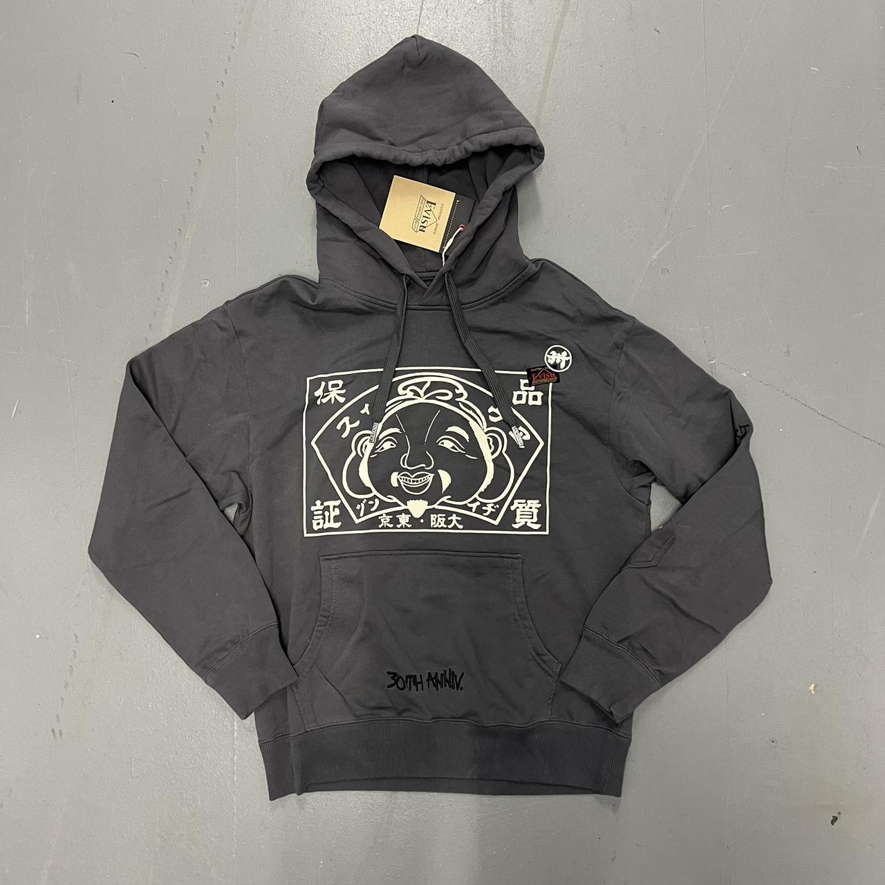 Evisu 30th Anniversary multi-pocket hoodie M... - Depop