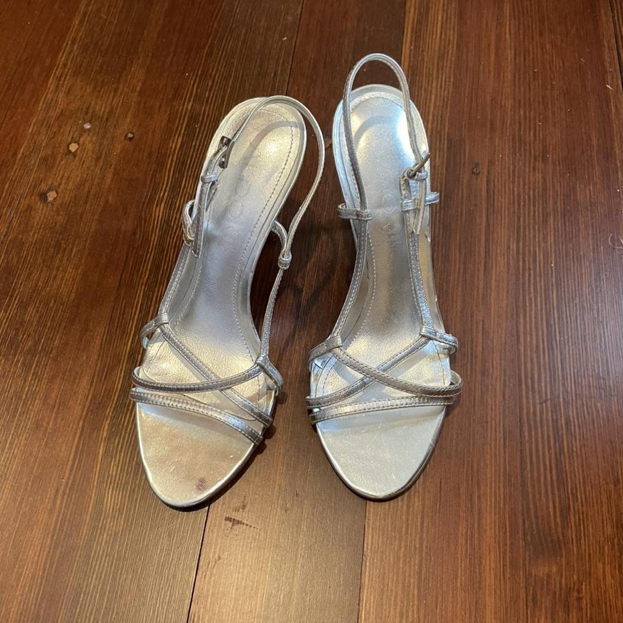 Silver sandals 2024 size 6