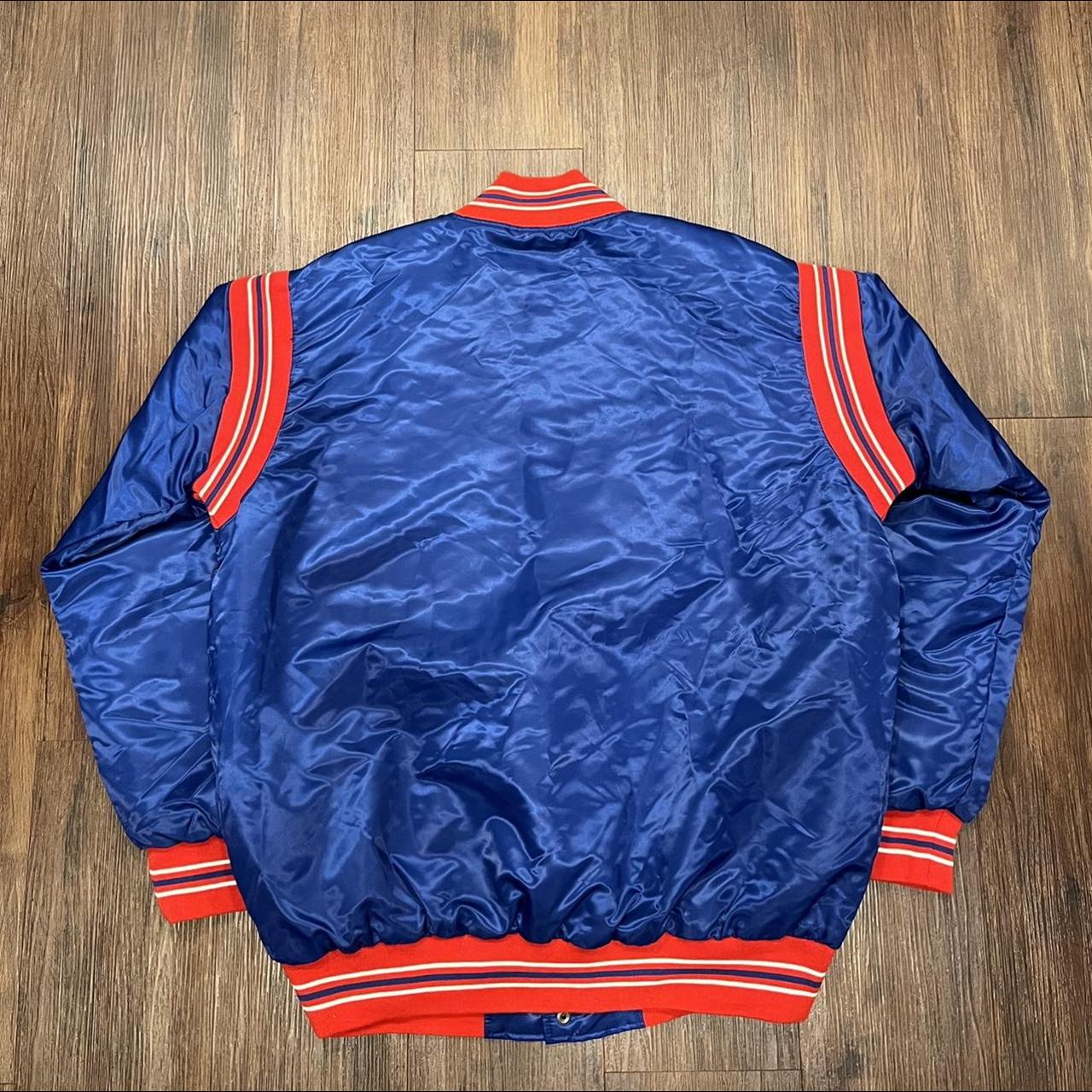 Starter Men's Blue and Red Jacket | Depop