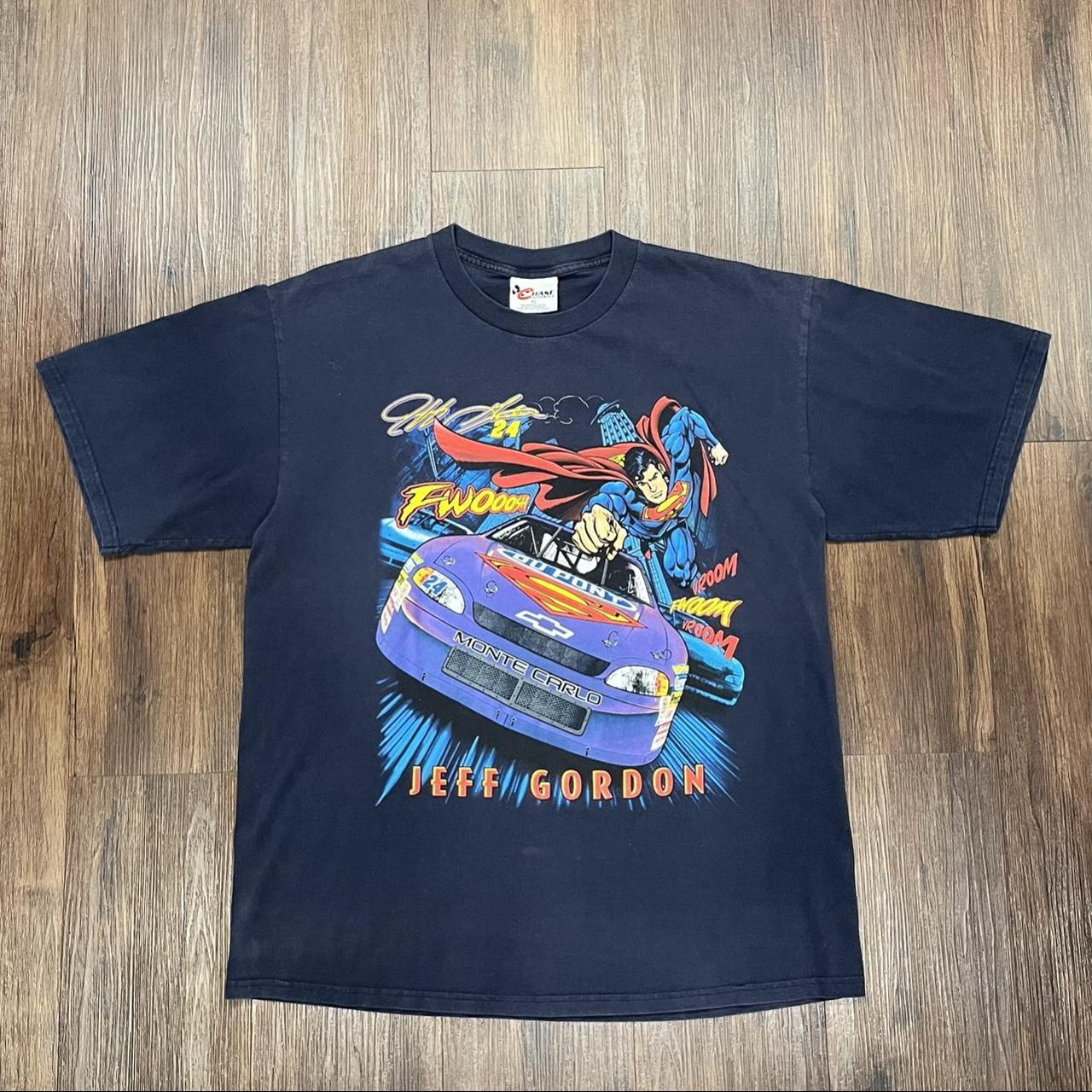 Vintage 1999 Jeff Gordon Superman Chase Authentics Depop