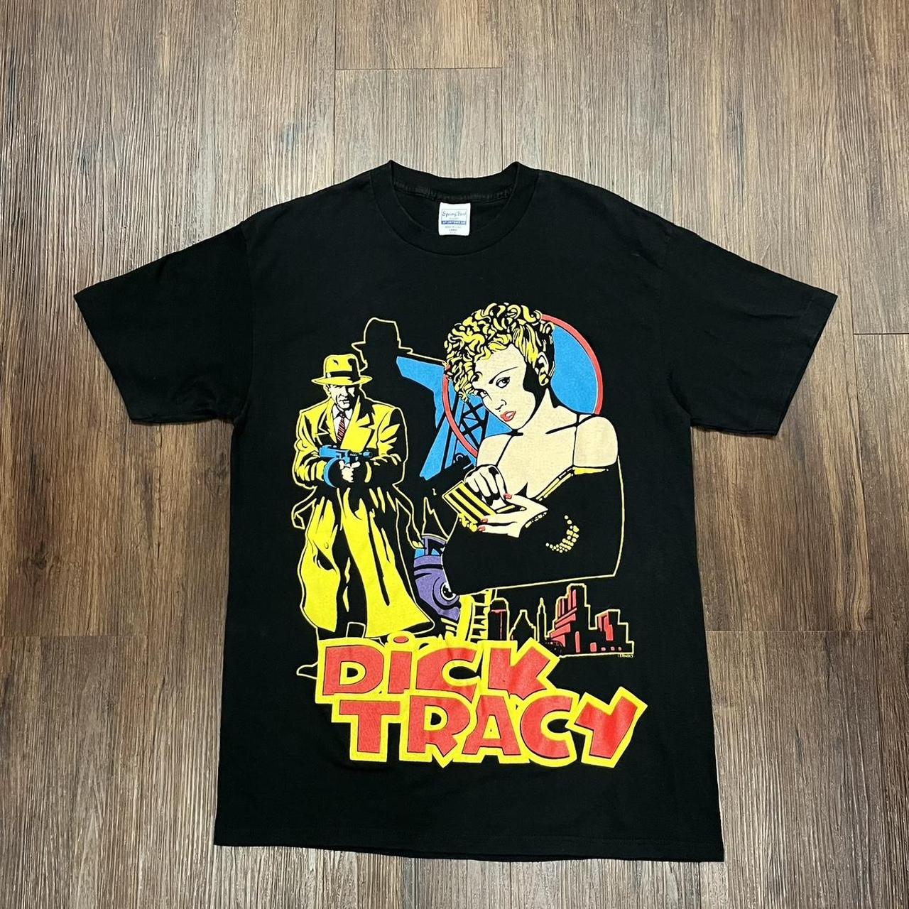 Vintage Dick Tracy Promo T Shirt Deadstock hotsell NWT