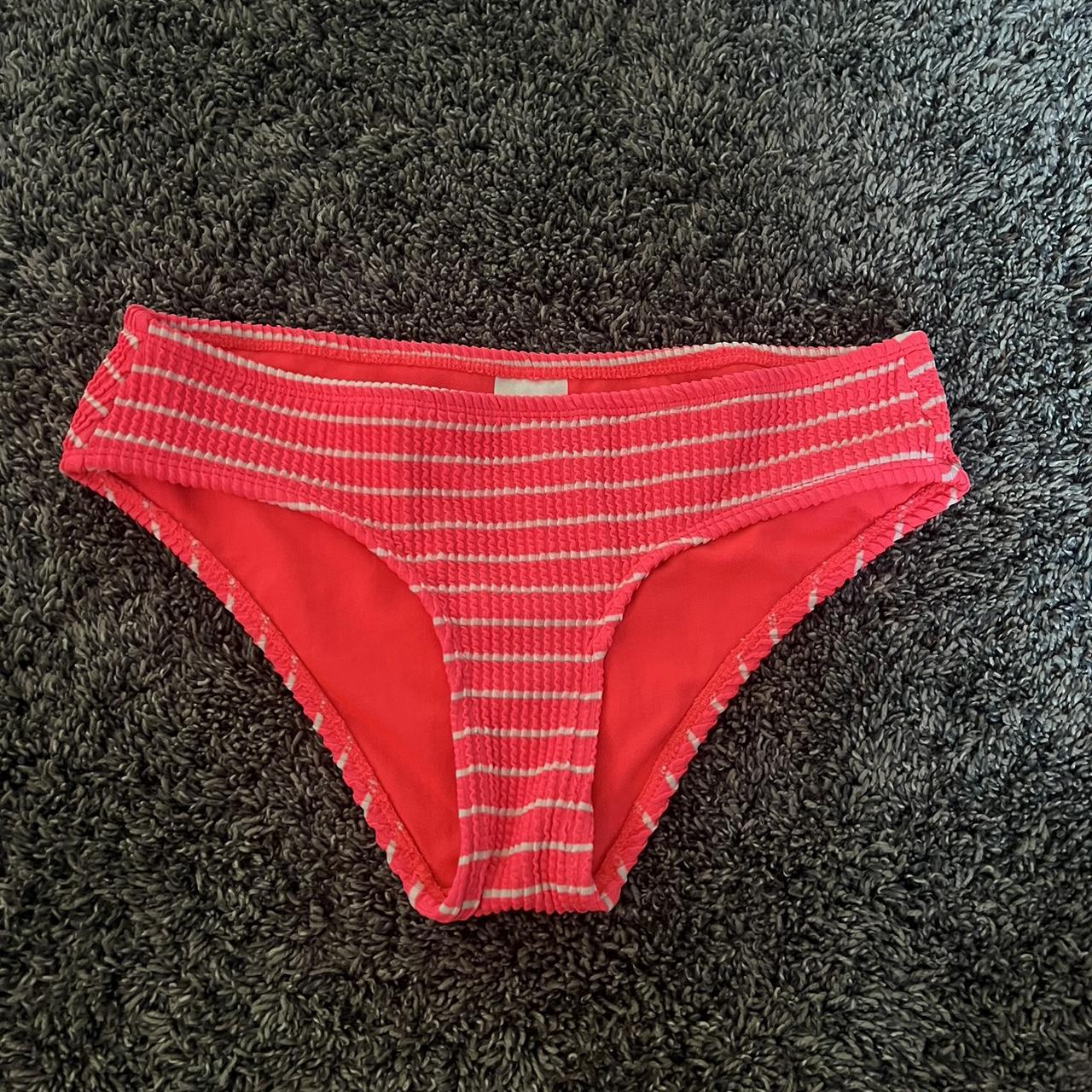 Hot pink bikini bottoms Full coverage Brand new!! Depop