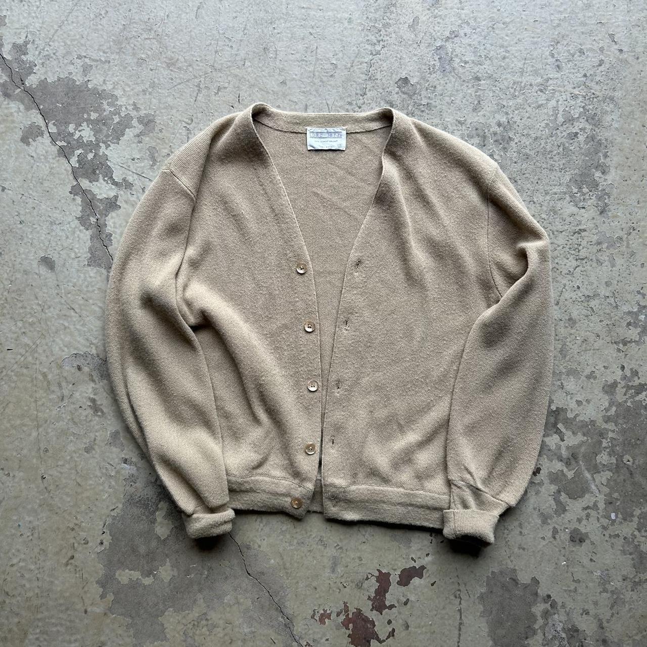 lord jeff cardigan made in usa, 80s size L, great... Depop
