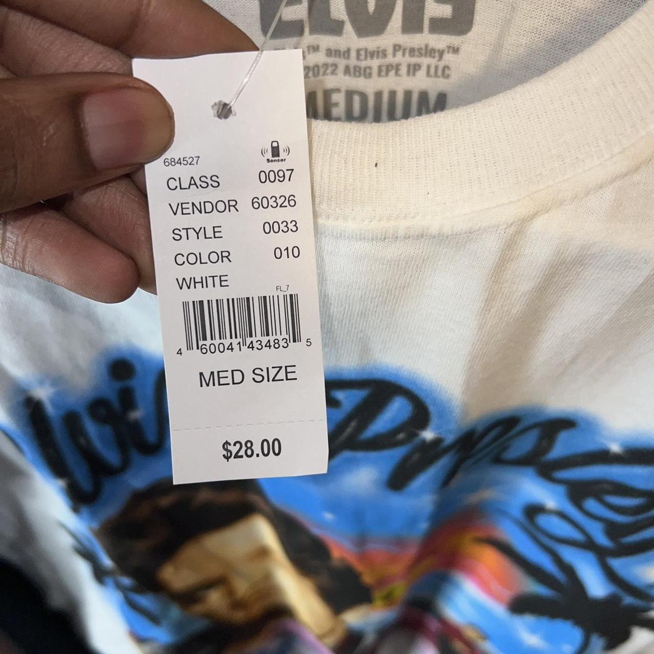 Medium PacSun Elvis Presley graphic airbrush tee - Depop