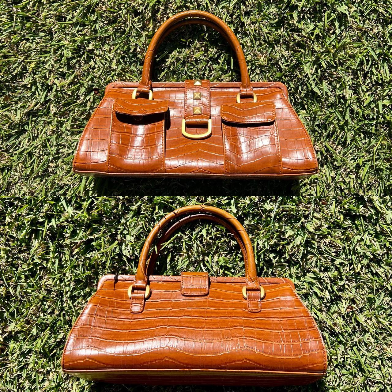 New York Company Women s Brown And Tan Bag Depop new-york-company-women-s-brown-and-tan-bag-depop