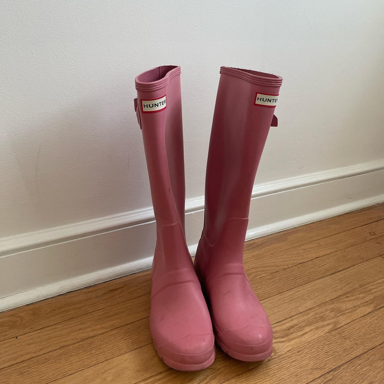 Hunter Women's Pink Boots