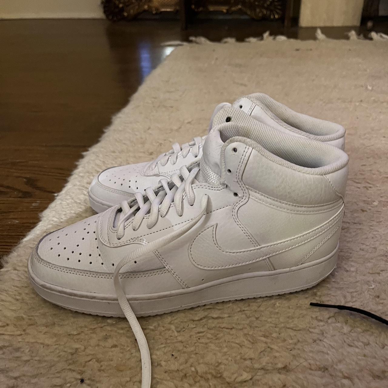 mens white high tops