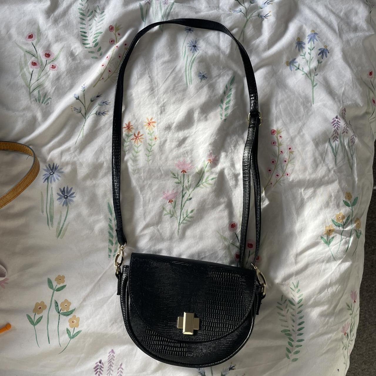 Primark black crossbody bag with adjustable... Depop