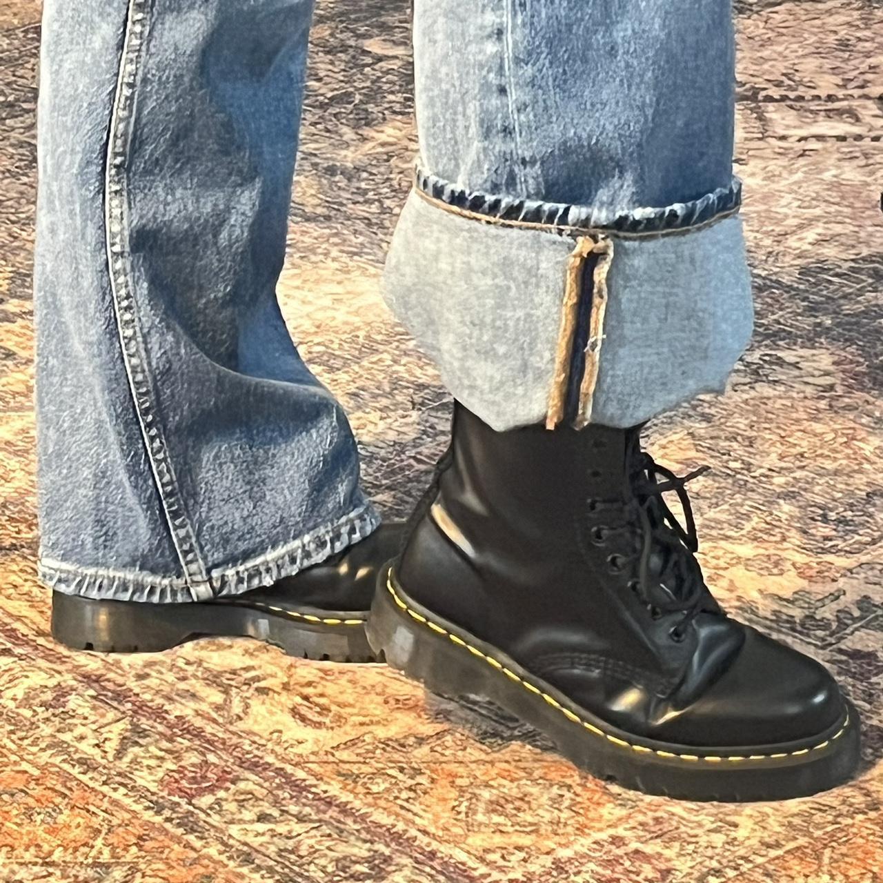 matte black doc martens