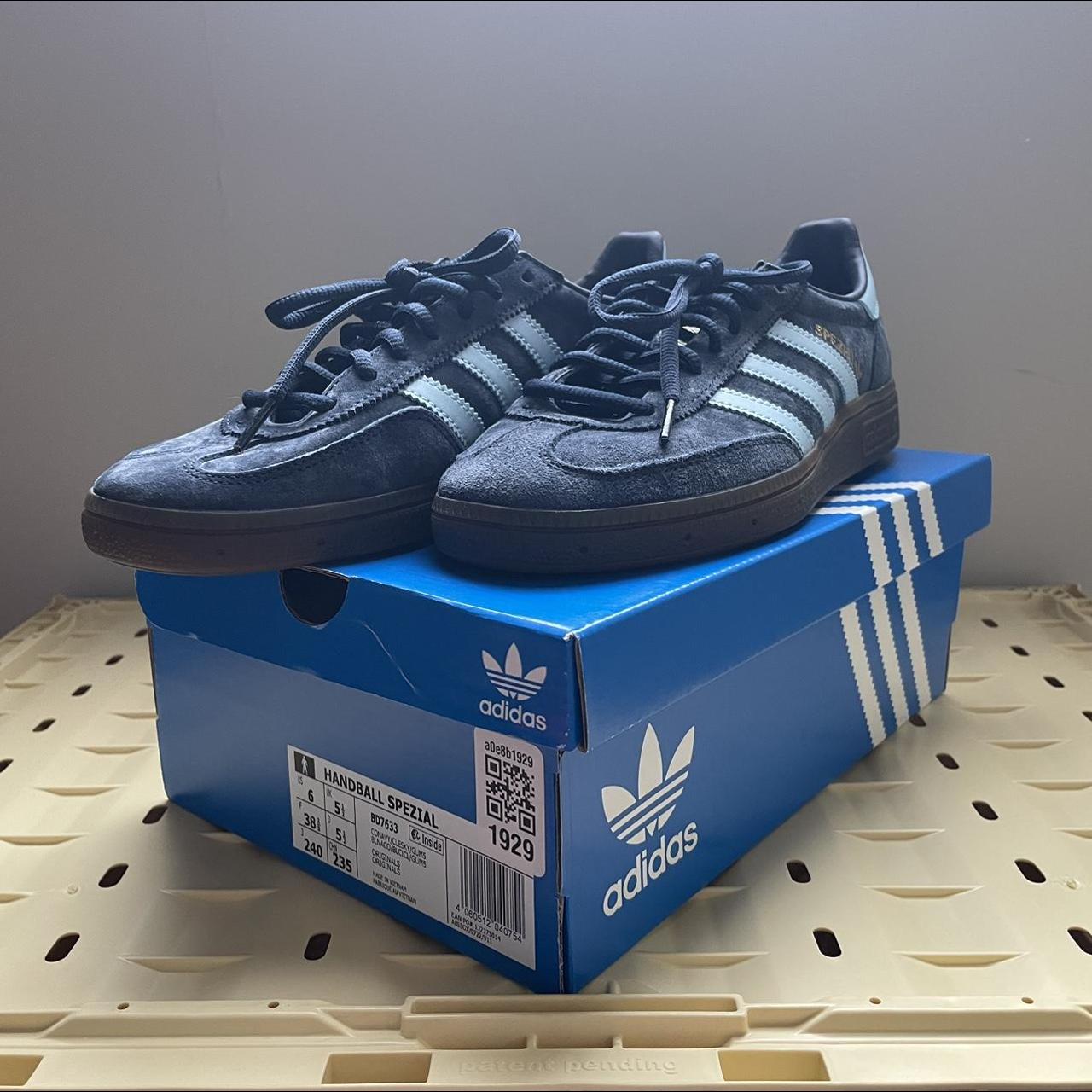 Adidas Handball Spezial ‘Navy Gum’ Never worn,... - Depop