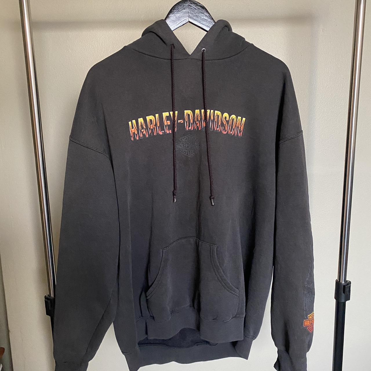 Vintage Harley Davidson hoodie St Paul-Minnesota... - Depop