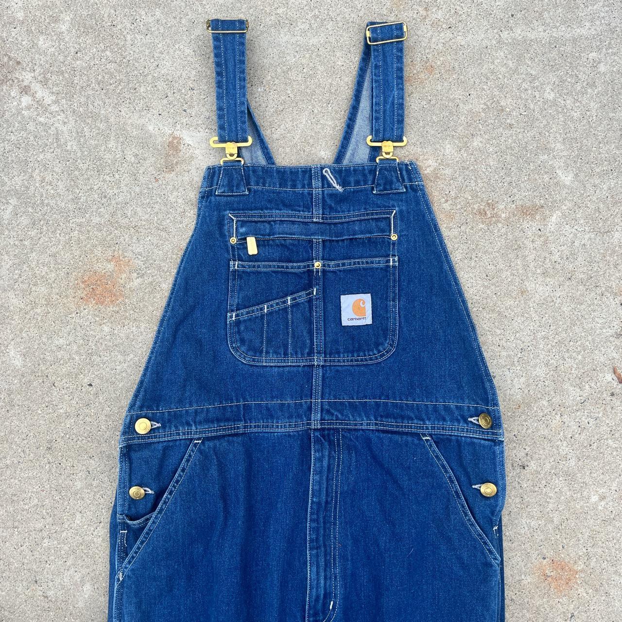 Beautiful pair of carhartt overalls Excellent... Depop