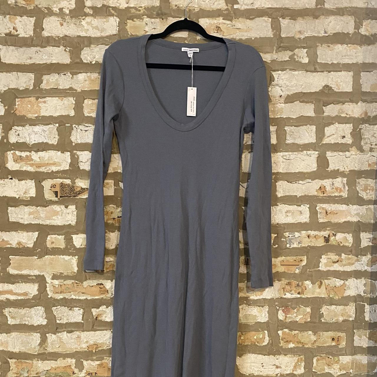 James Perse Dress NWT Scoop Neck MidLength Depop