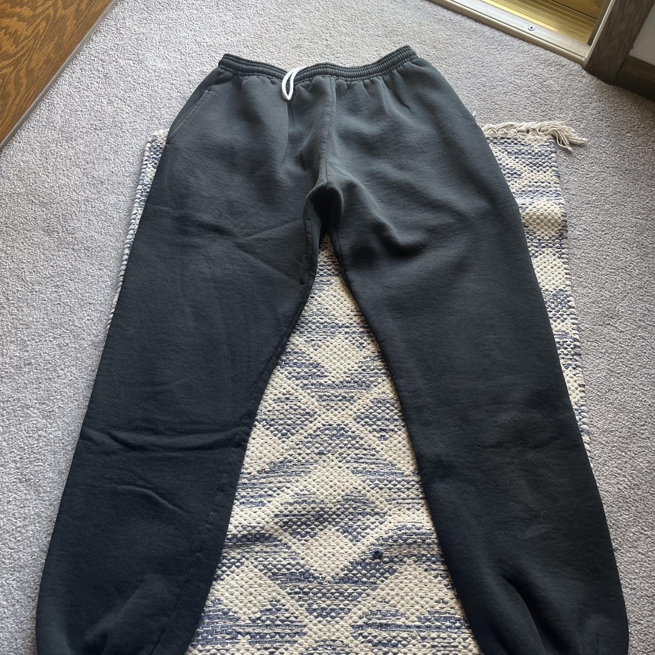 Men S Black Joggers Tracksuits Depop