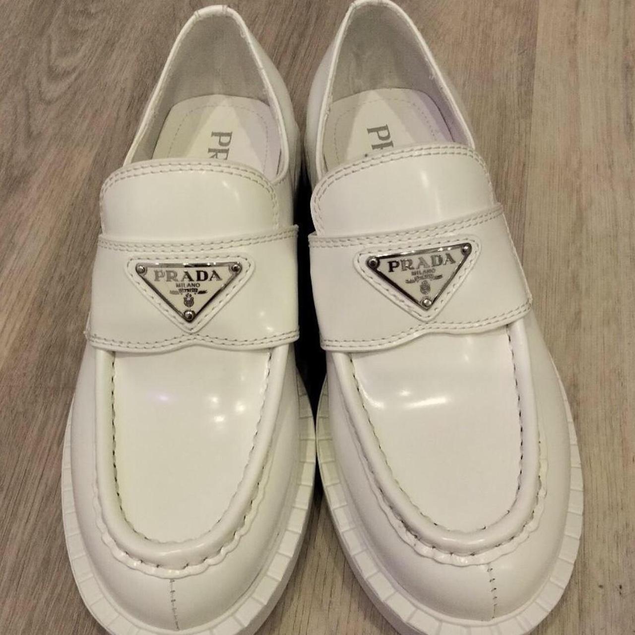 loafers prada women's