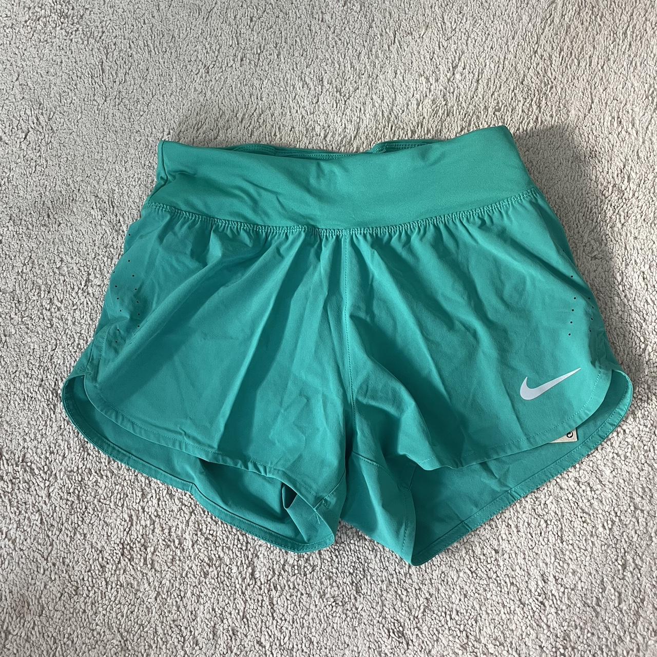 Nike Women's Green Shorts | Depop