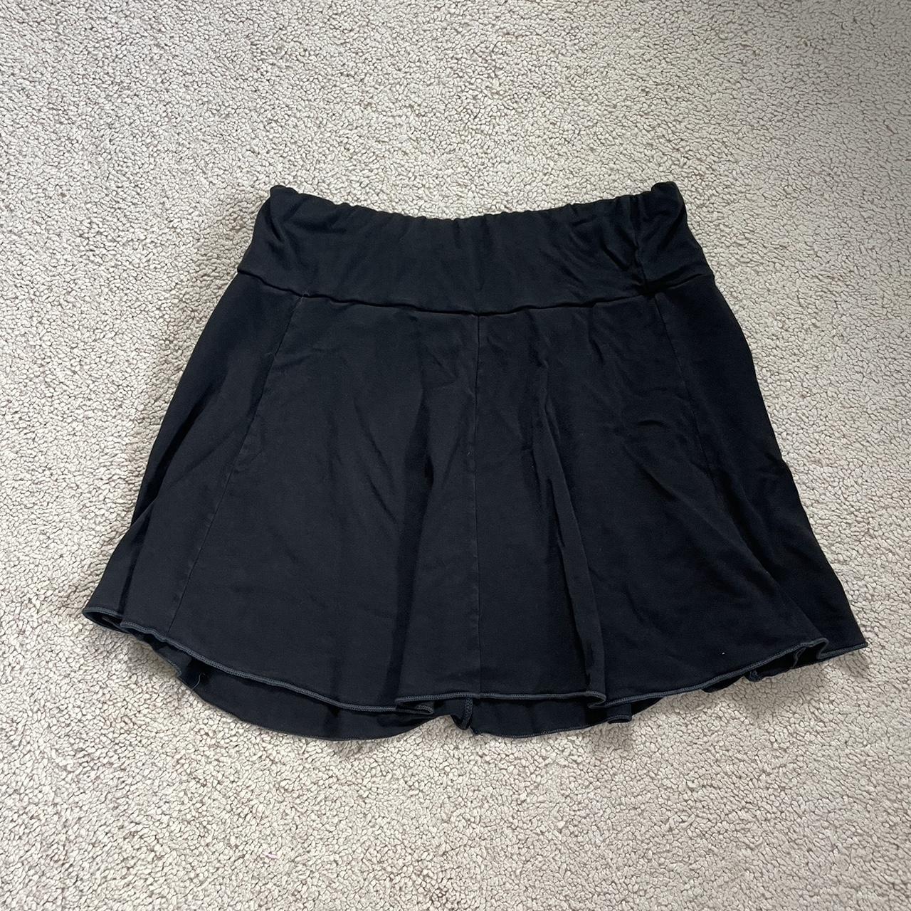 brandy melville black mini skirt condition brand... Depop