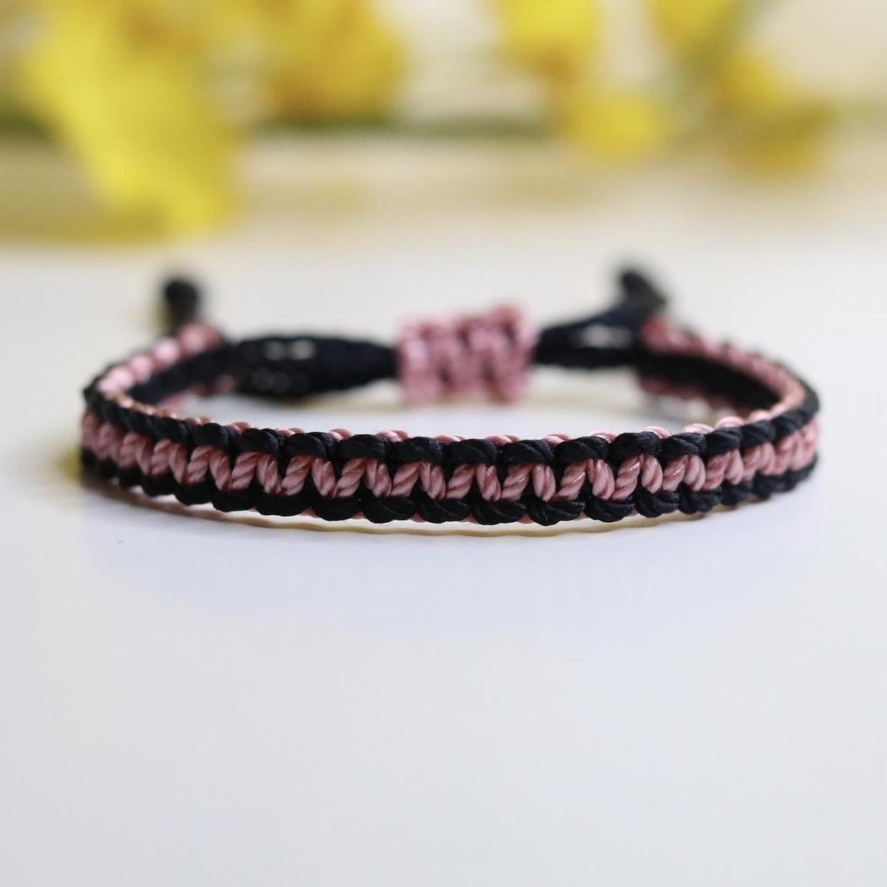 Square on sale friendship bracelet