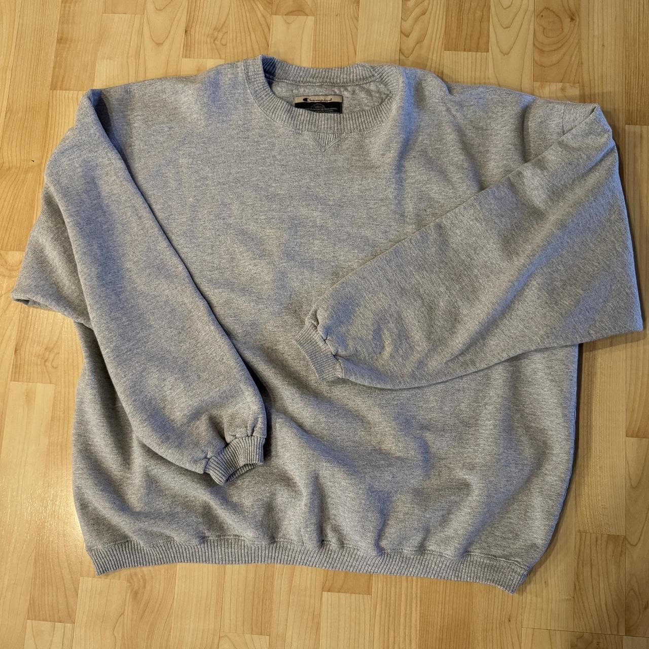 Vintage grey champion online sweatshirt