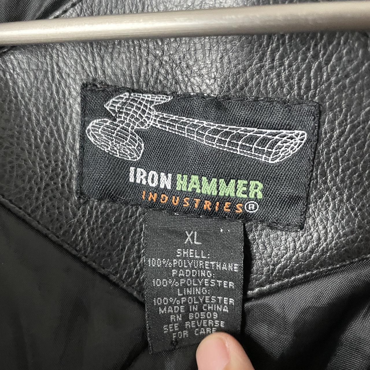 American Leather Co. Men's Black Jacket Depop