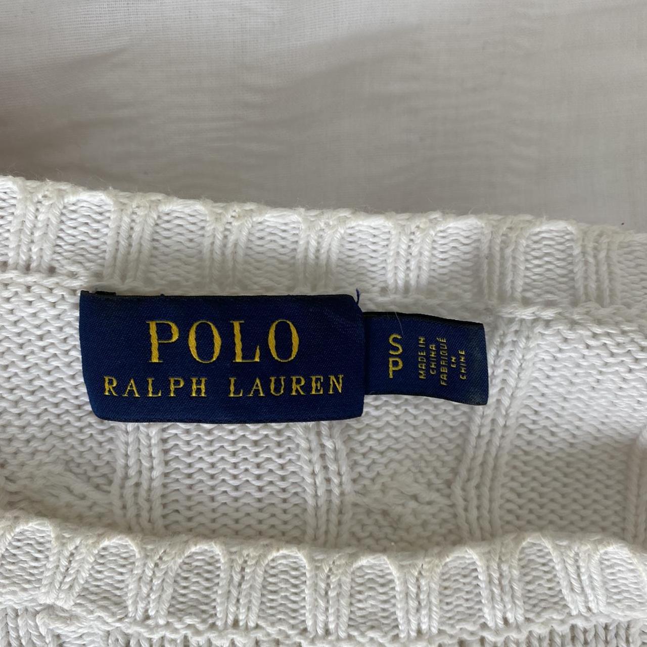 Cutest Polo Ralph Lauren Knit Crop 🦋🐎 Cropped knit... - Depop