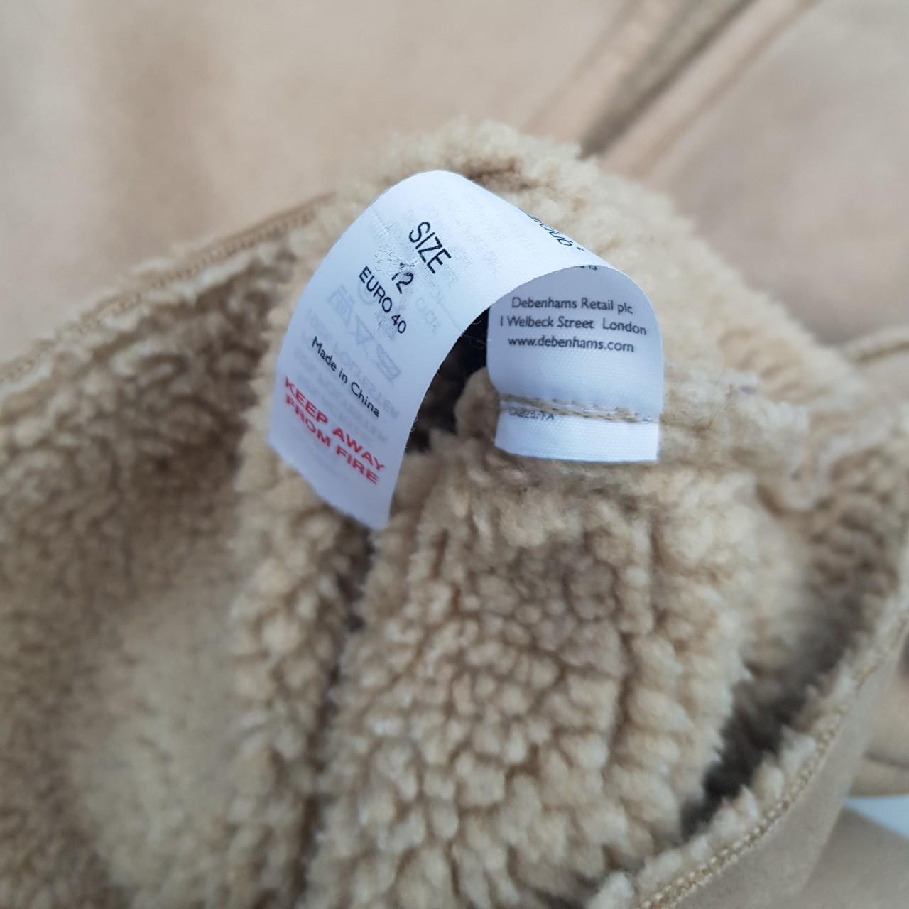 Debenhams Women's Cream Jacket Depop