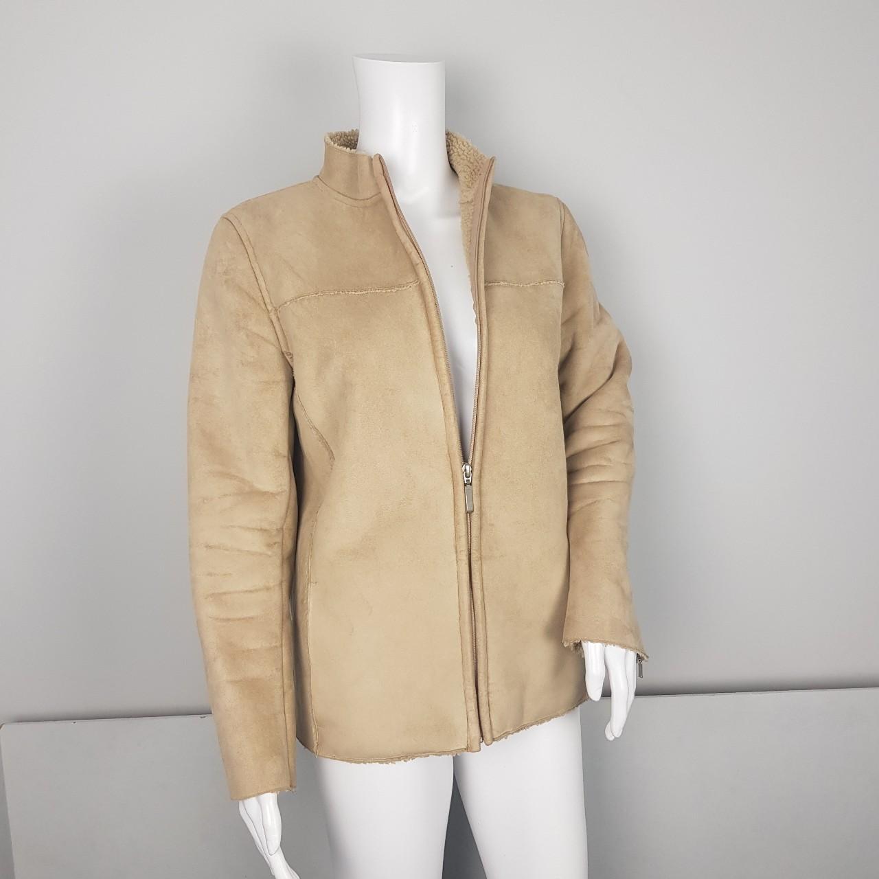 Debenhams Women's Cream Jacket Depop