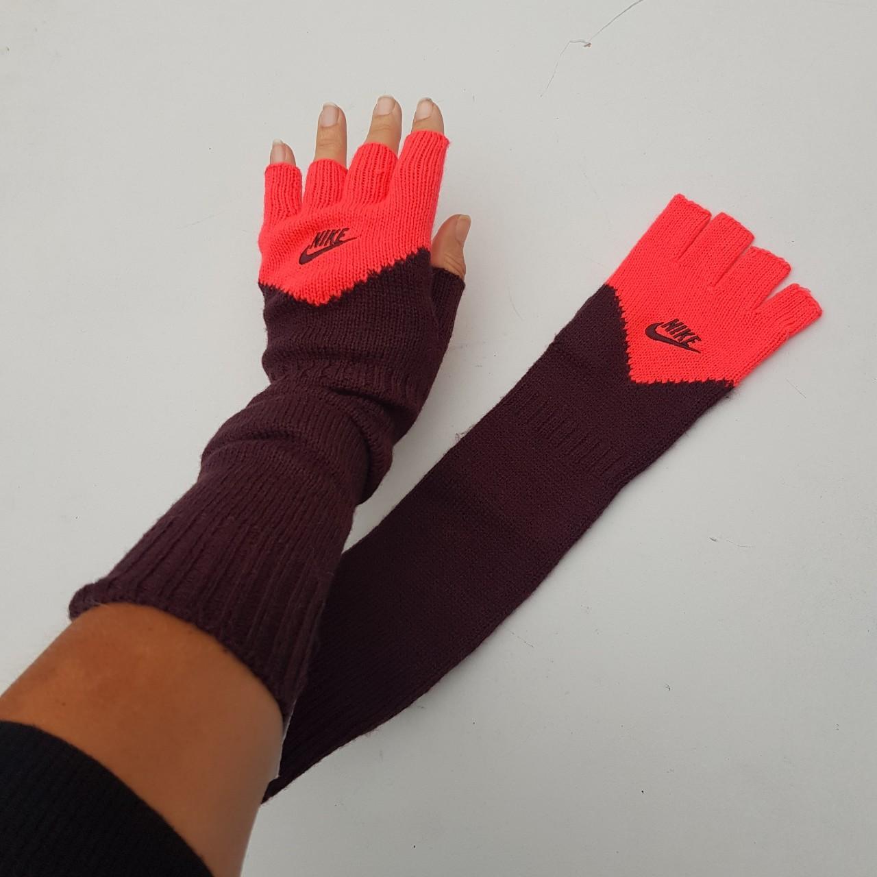 Nike Metro series Long Fingerless gloves Brand new... - Depop