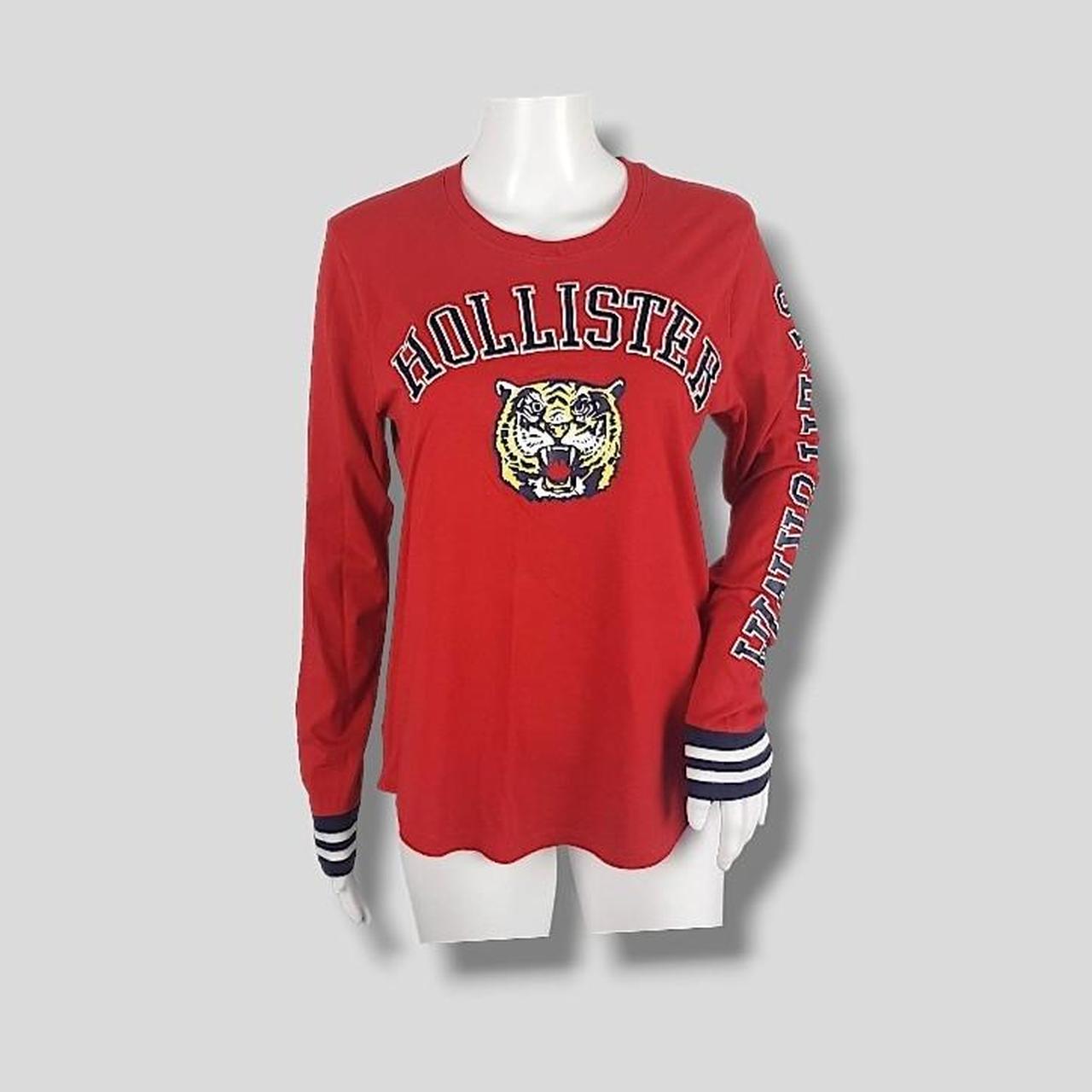 Graphic Tees Hollister Red Long Sleeve MEGA DEAL Hollister Graphic