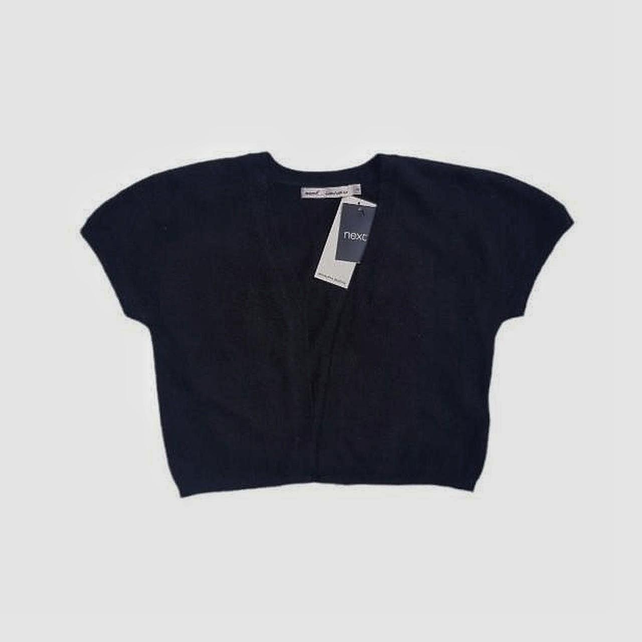 Fluffy Angora bolero cardi, Brand new with