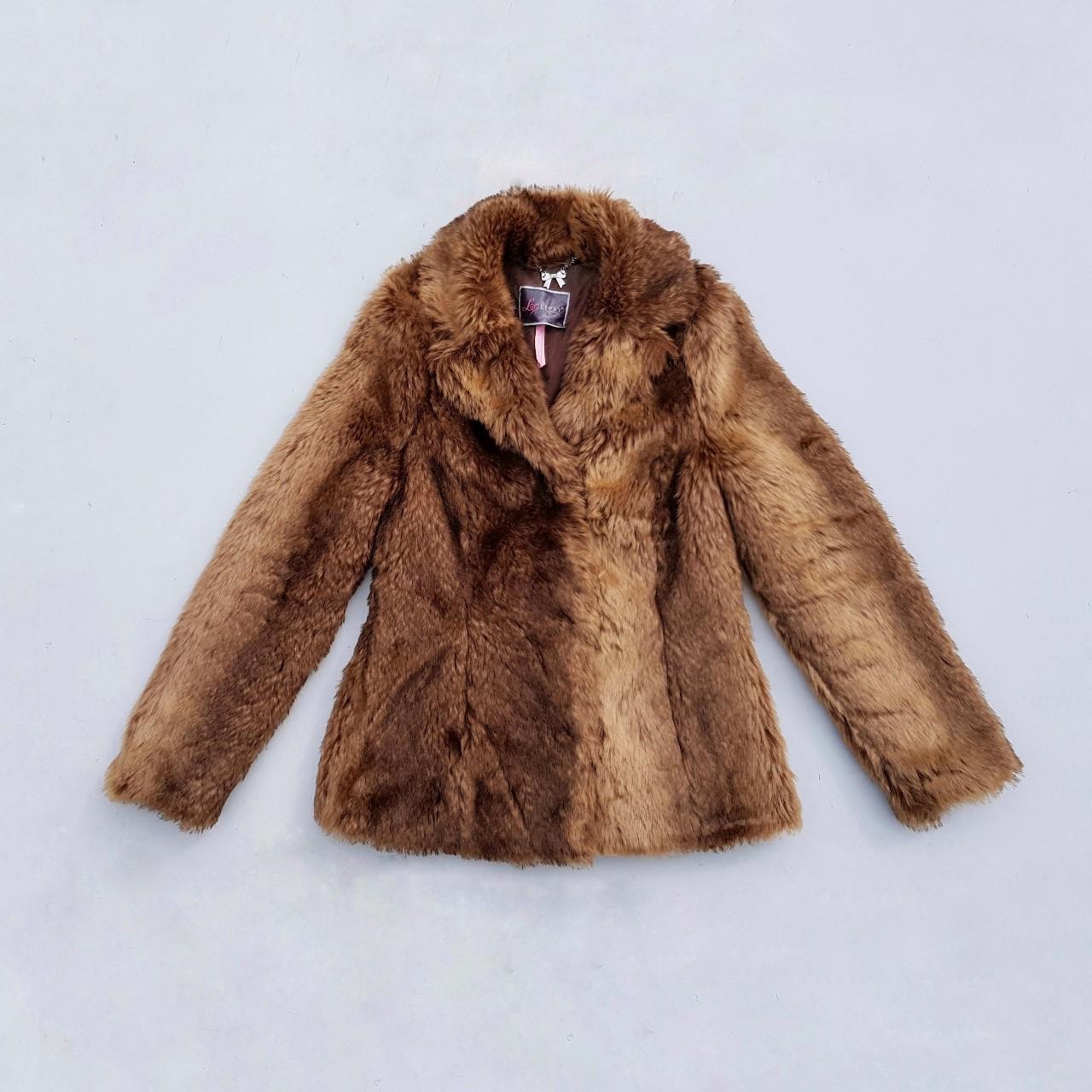 Lipsy faux fur coat hotsell