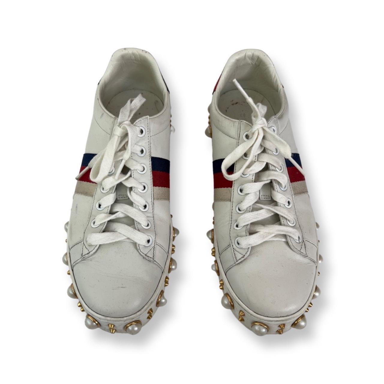 Gucci hot sale trainers pearl