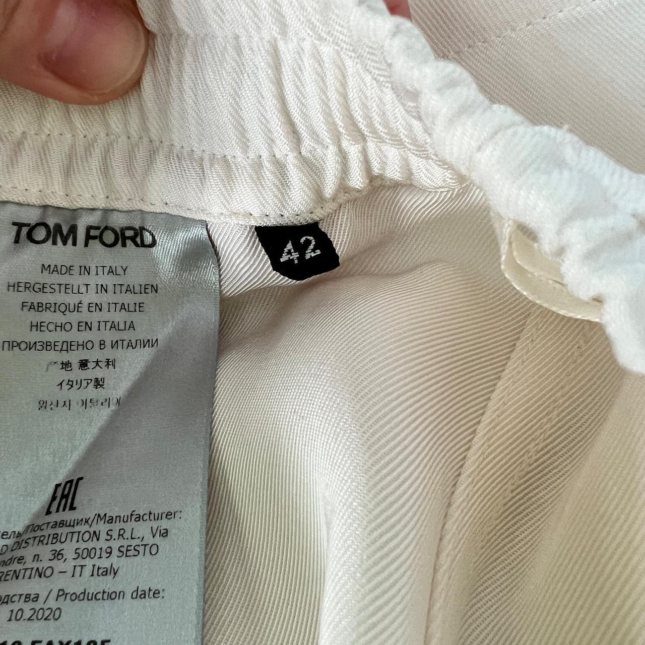 TOM FORD Women's White Shorts | Depop