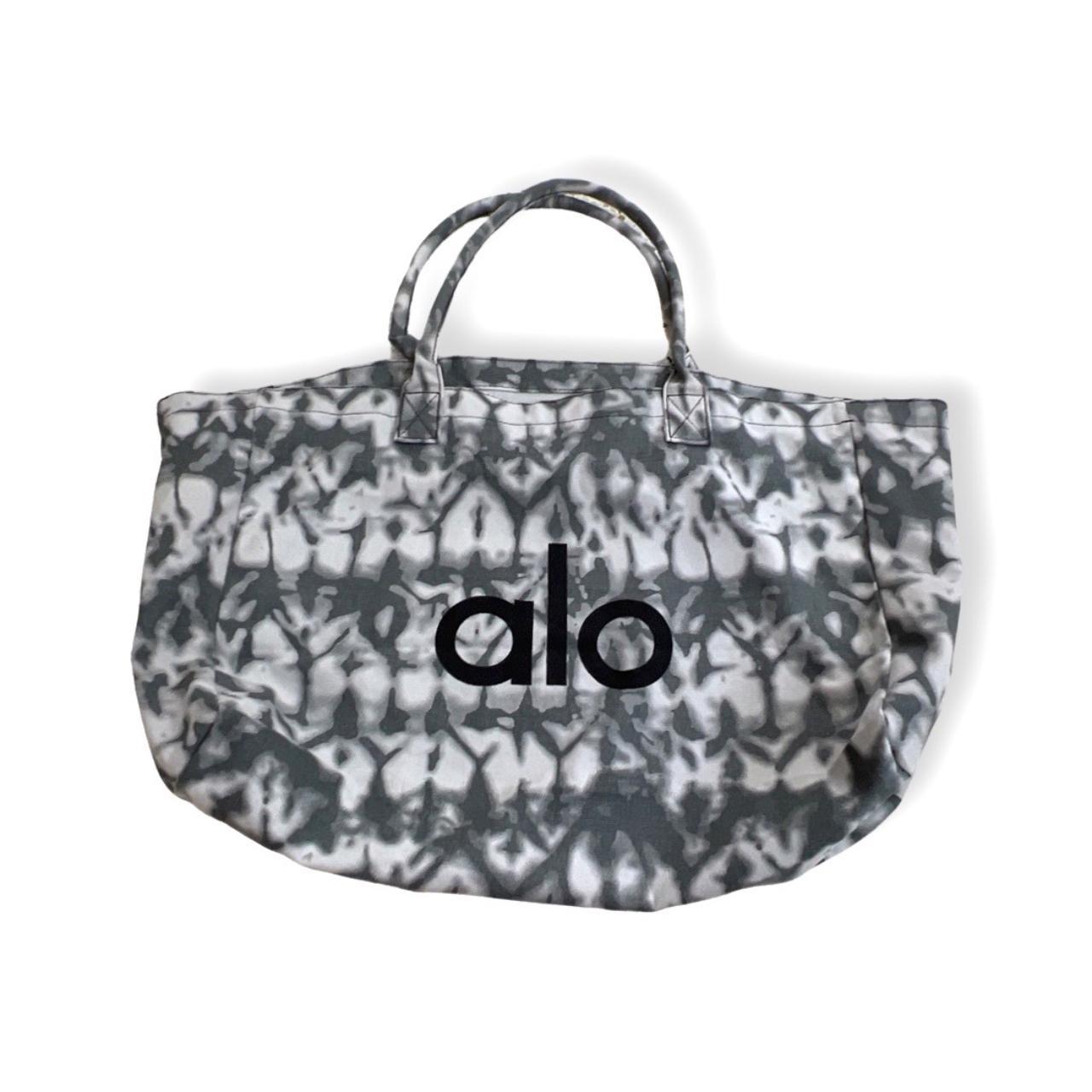 Alo Yoga Gray Tie-Dye Shopper Tote Bag - New with France