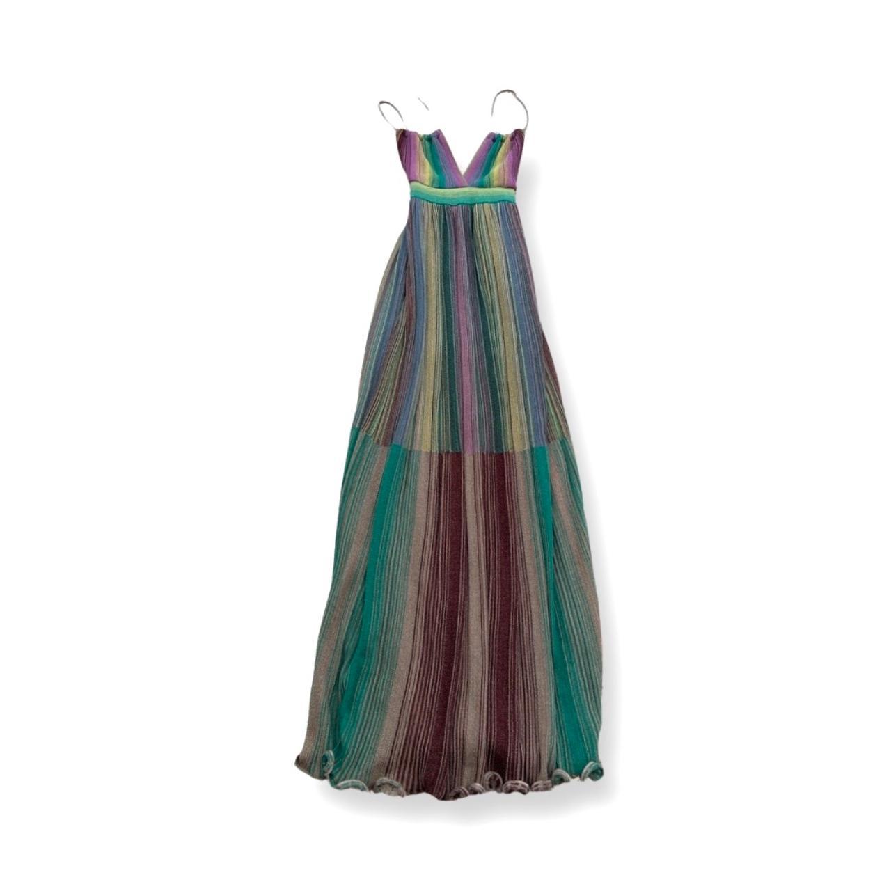 Multicolor maxi outlet dress